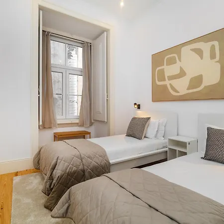 아파트 Whome Elegant In Lisbons Historic Downtown *